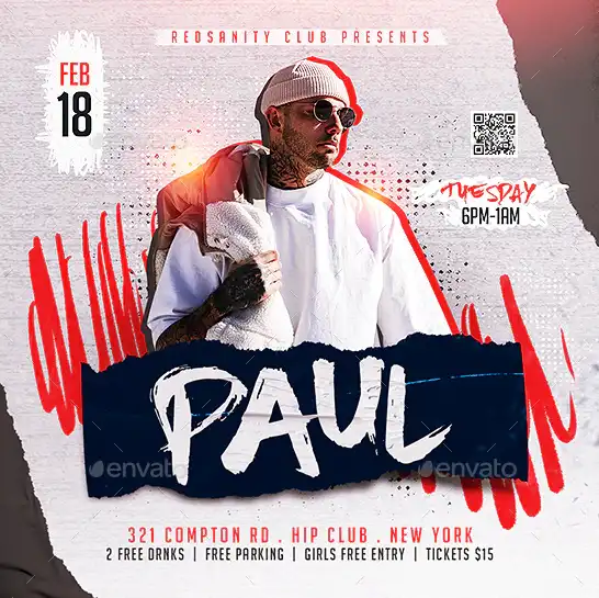 Guest DJ Party Instagram Template