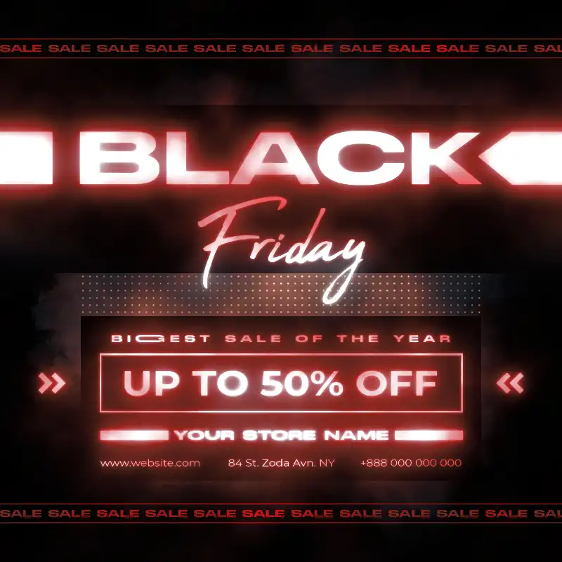 Black Friday Sale Instagram Template