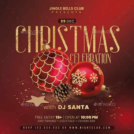 Christmas Celebration Instagram Template