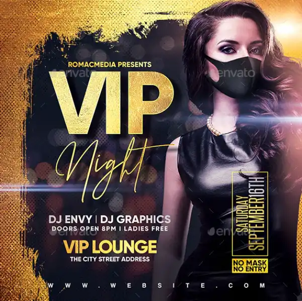 Elegant Ladies Night Instagram Template