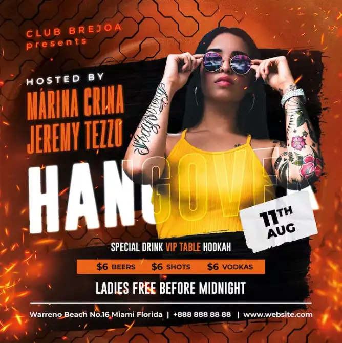 Club Party Instagram Template