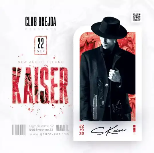 DJ Event Club Instagram Template