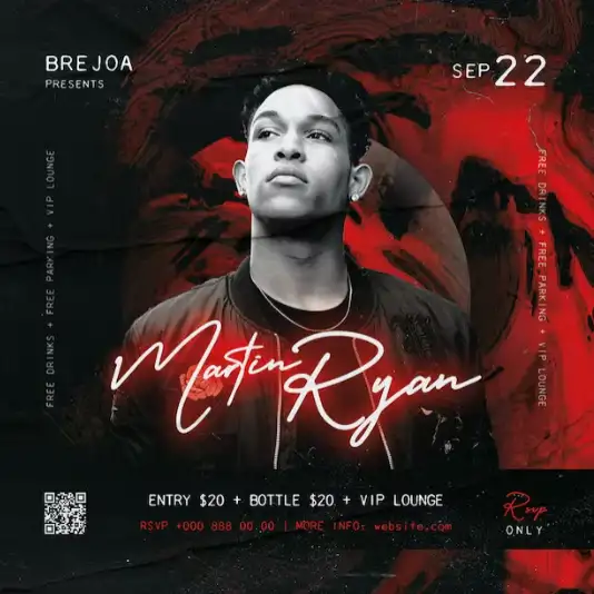 Music DJ Event Instagram Template