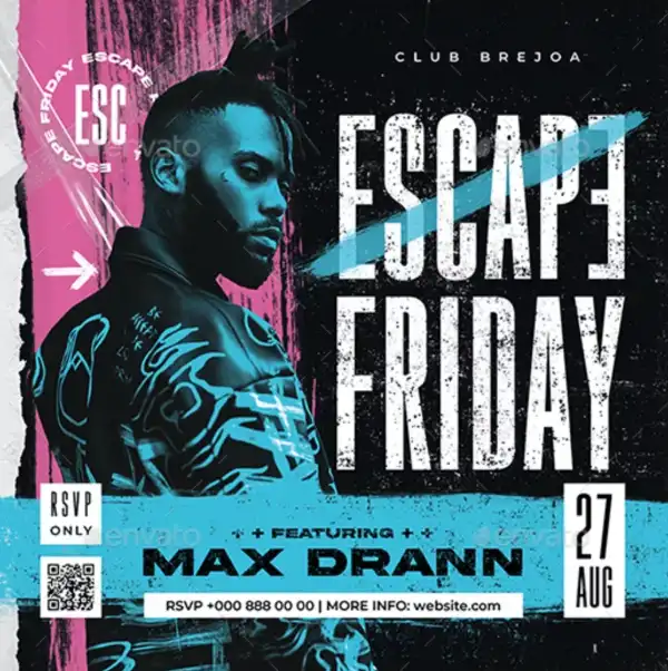 Party Club DJ Instagram Template