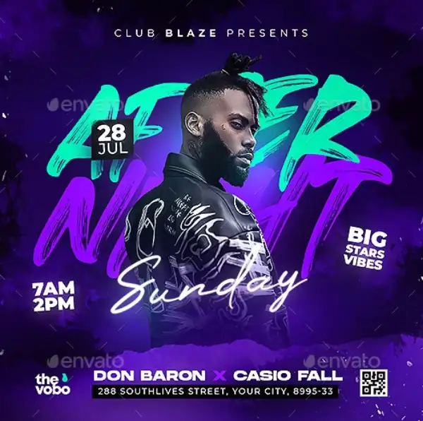 DJ Nightclub Instagram Template