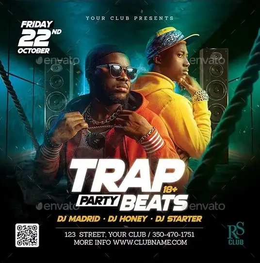 Hip Hop DJ Instagram Template