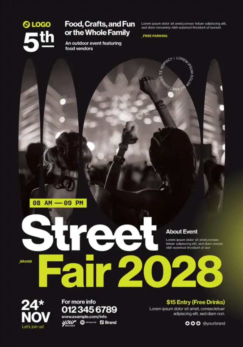 Modern Event Flyer and Poster Template