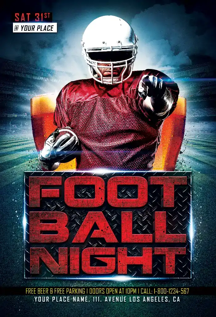 Celebrity Football Game Night