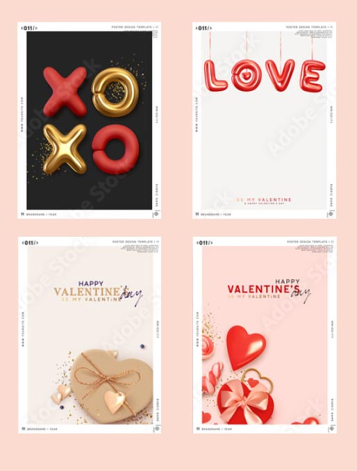 Romantic Valentine's Day Templates