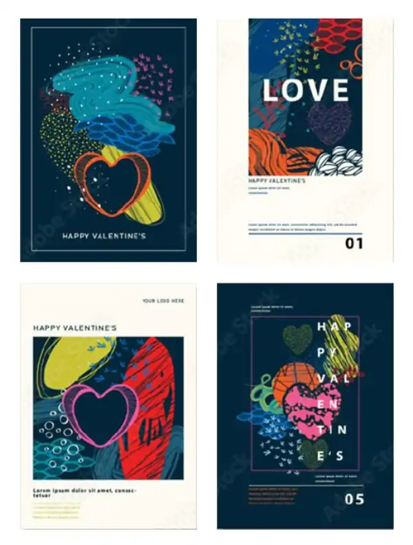 Valentine's Day Instagram Template Collection